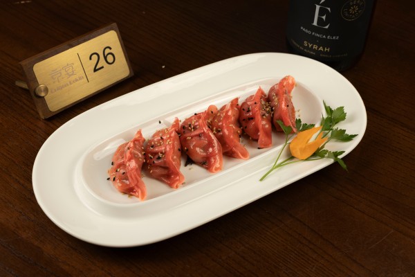 GYOZA DE CERDO Y GAMBAS 3/UND