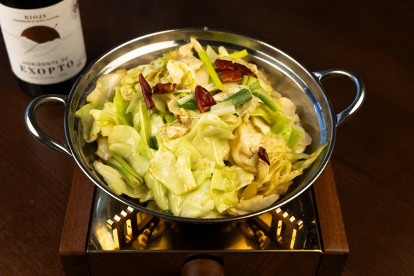 REPOLLO DE CORAZON DE BUEY CON PICANTE AL WOK